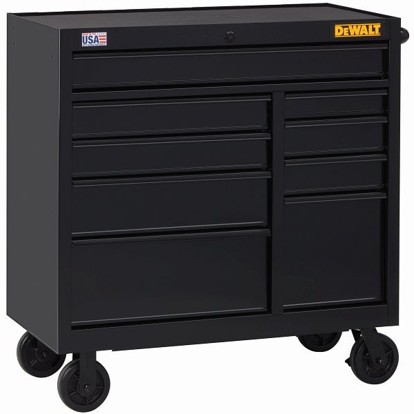 DeWalt 41" Wide 9-Drawer Rolling Tool Cabinet, 900 Series, DWST24191