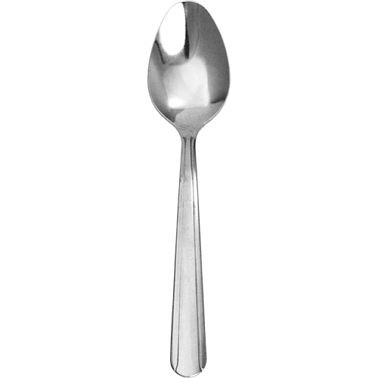 International Tableware Dominion Medium 18/0 Stainless Teaspoon 5-7/8", Silver, Quantity: 36 pieces, DOM-111