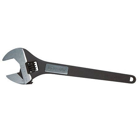 DeWalt 15" All-Steel Adjustable Wrench, DWHT80270