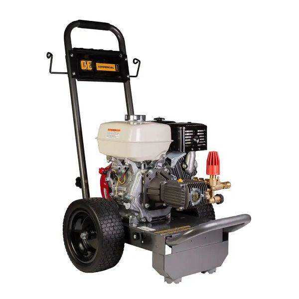 BE Power Equipment 4,200 PSI - 4.0 GPM Gas Pressure Washer with Honda GX390 Engine and Comet Triplex Pump, B4213HC