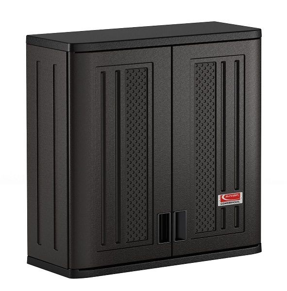 Suncast Commercial Wall Storage Cabinet, Gray, BMCCPD3000