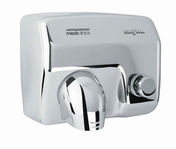Saniflow Push-Button, hand dryer, Bright, E88C-UL