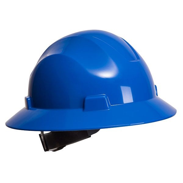 Portwest Full Brim Premier Hard Hat, Royal Blue, PS56RBR