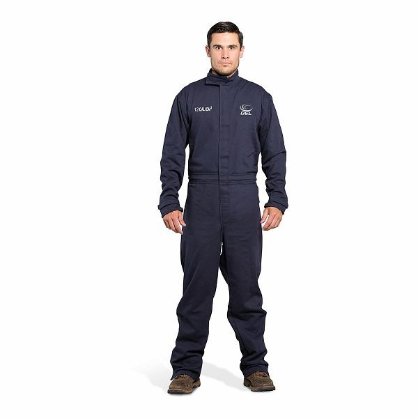OEL 12 Cal Flash Coverall, Size: M, Color: Navy, AFW012-NFC-M