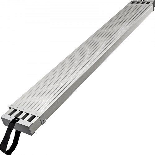 VEVOR Aluminum Work Plank, 9-15ft Telescoping Plank, 440lbs Capacity Aluminum Extension Plank, 12.5" Width, LZSSPT9-15FT00001V0