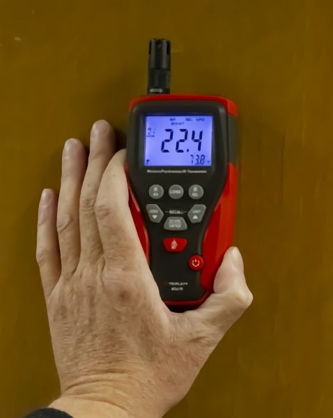 Triplett Moisture/Psychrometer/IR Thermometer, MS475