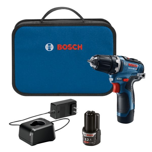 Bosch 12V Max EC Brushless 3/8 Inches Drill/Driver Kit, 06019H8012