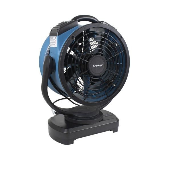XPOWER Misting Fan, Multipurpose, Oscillating, Portable, 3 Speed, with Built-In Water Pump and Hose, 1700 CFM, FM-88W
