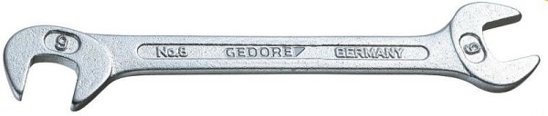 GEDORE 8 4 Double open ended spanner small, 6093900
