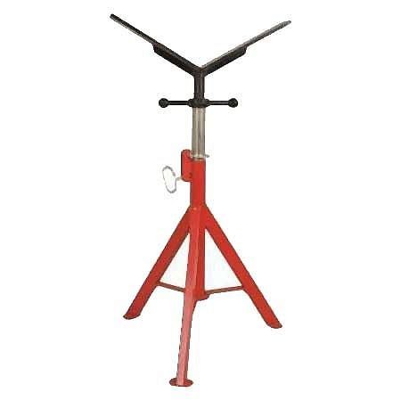 Rothenberger V-Head Pipe Stand, 27" to 50" H, 10643