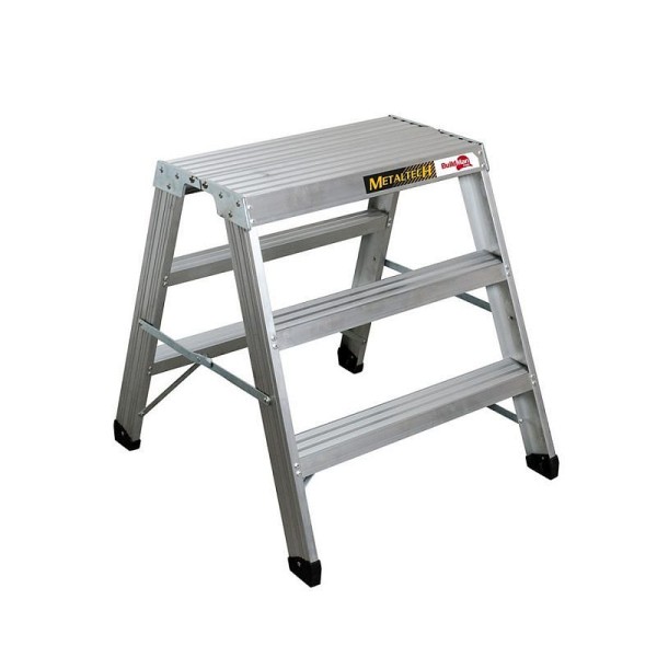 Metaltech 2 step portable aluminium workstand, 36" high, E-PWS7100AL