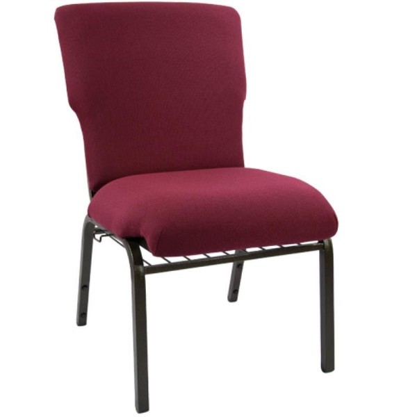 Flash Furniture Advantage Maroon Discount Church Chair - 21 in. Wide, EPCHT-104