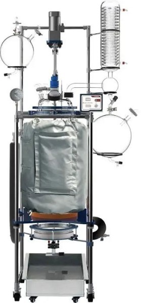 Across International Ai 100L Single Jacketed Filter Glass Reactor, R100f