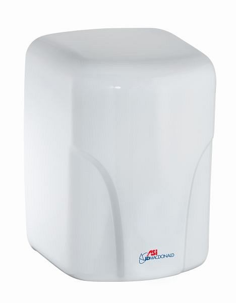 ASI TURBO-Dri Automatic High-Speed Hand Dryer, (220-240V), White, Surface Mounted, 10-0197-2