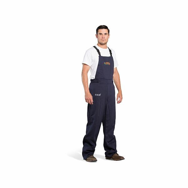 OEL 25 Cal Bib Overall, Color: Navy, Size: M, AFW025-NBO-M