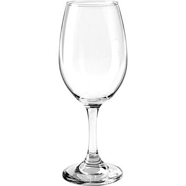 International Tableware Glasses Grand Vino White Wine (13oz), Clear, Quantity: 24 pieces, 5416