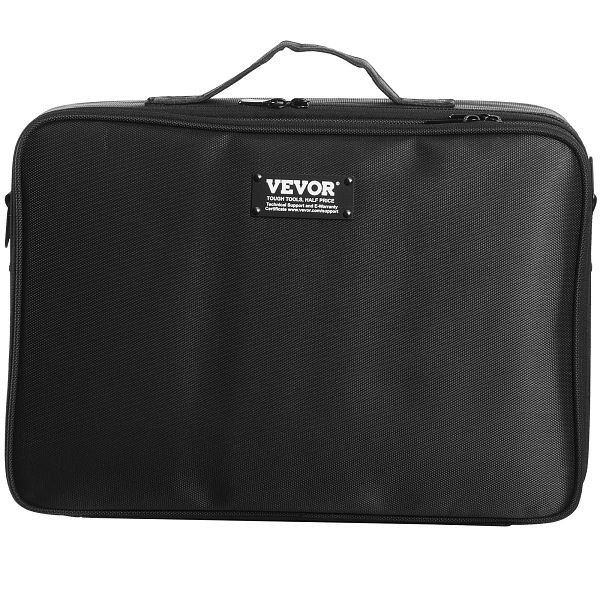 VEVOR Makeup Train Case Large Storage 3 Tiers, Convenient Carry With Handle, HZBXSTS3C000OKIS6V0