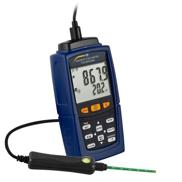 PCE Instruments Gauss Meter with external sensor, PCE-MFM 3500