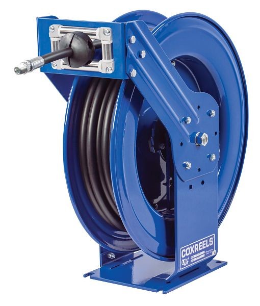 Coxreels Supreme Duty Spring Rewind Hose Reel for air/water/oil: 3/4" Inner Diameter, 25' hose, 1500 PSI, T Series, TMP-N-525