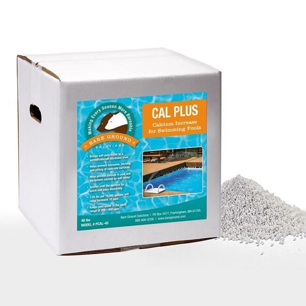 Bare Ground Box of Calcium Hardness Increase for the Pool, Quantity: 40 lb, PCAL-40