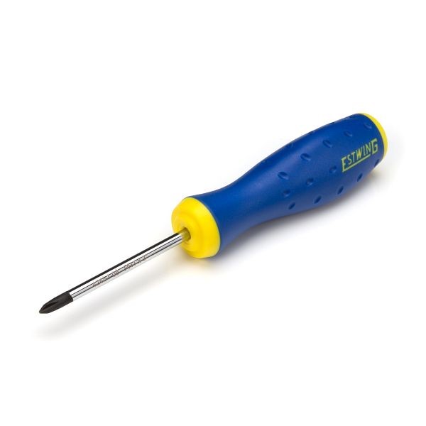 ESTWING PH1 x 3-in Magnetic Phillips Screwdriver with Ergonomic Handle, 42451-08