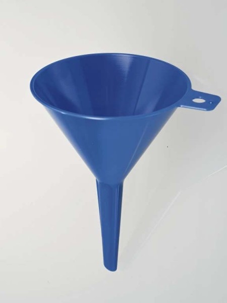 Burkle Blue disposable liquid funnel, Quantity: 10, 5378-6003