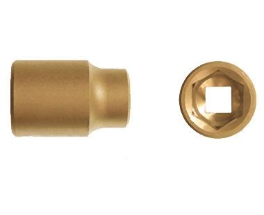 CS Unitec 1/4" Socket, 1/2" Drive (Aluminum Bronze), EX1503B-005UA