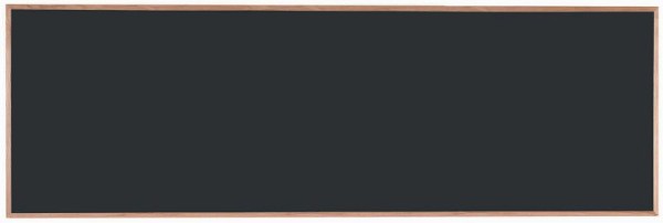 AARCO Composition Chalkboard, 48" x 144", Red Oak Frame, OC48144B