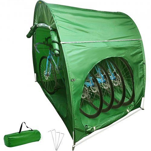 VEVOR Bicycle Storage Tent Bike Storage Cover Large Waterproof Shed with Carry Bag, ZXCCFPLSJDKBDWIWXV0