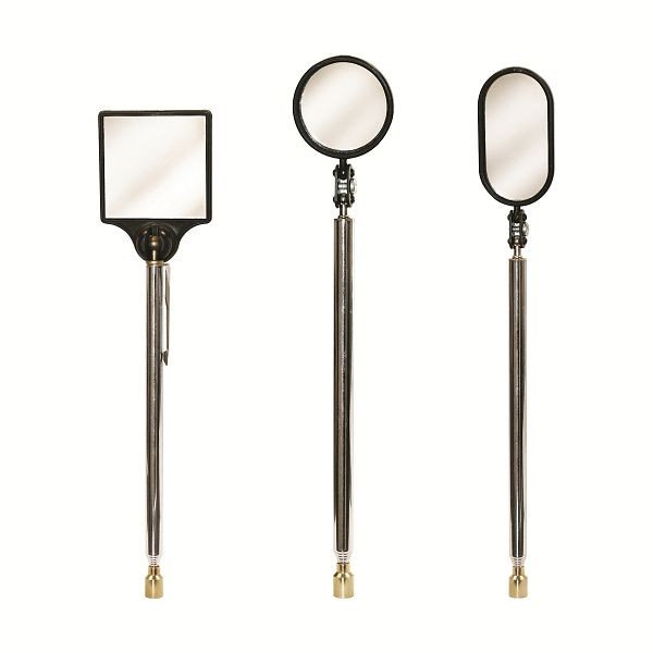 Mag-Mate Telescoping 3 Piece Glass Inspection Mirror & Pickup Magnet kit, 301-306-315G240