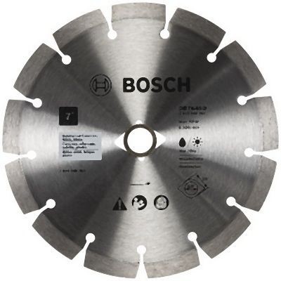 Bosch 7 Inches Standard Segmented Rim Diamond Blade with DKO for Hard Materials, 2610044262
