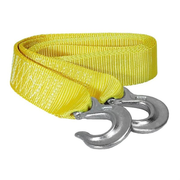 K Tool International Tow Strap with Forged Hooks 2" x 10ft. 7,000lb, KTI73801