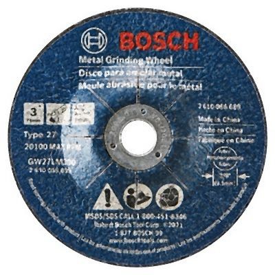 Bosch 3 Inches Metal Grinding Abrasive Wheel, 2610059899