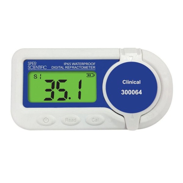 Sper Scientific Waterproof Digital Refractometer, Clinical, 300064