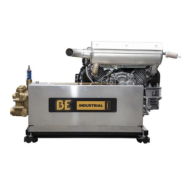 BE Power Equipment 3,500 PSI - 8.0 GPM Gas Pressure Washer with Honda GX690 Engine and General Triplex Pump, B3524HTBG