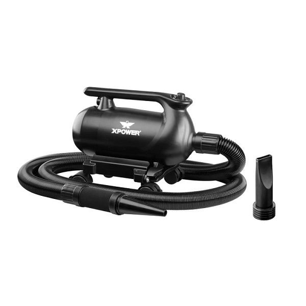 XPOWER Professional Car Dryer Blower with Mobile Dock with Caster Wheels, A-16