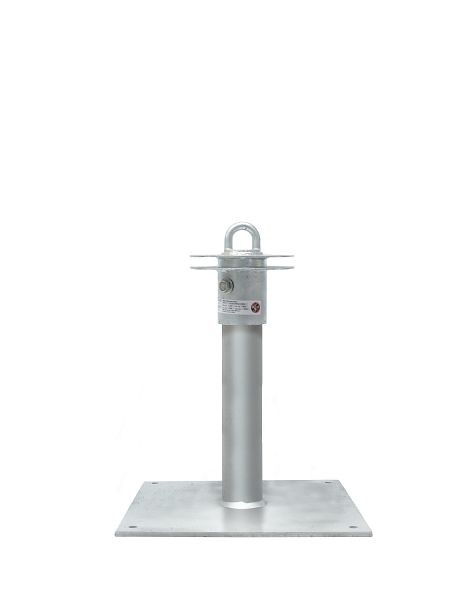 Super Anchor Safety CRA-4-18 HDG 18" with 4-Way Riser & Base Plate, 1033-4G