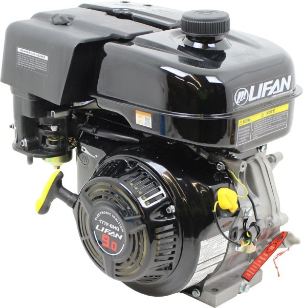 Lifan Power 6:1 Gear Reduction 4 stroke gasoline engine - 9 HP, LF177F-BHQ