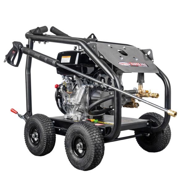 Simpson Professional Gas Pressure Washer 4400 PSI at 4.0 GPM HONDA GX390 with AAA® Triplex Plunger Pump, Cold Water, 65206