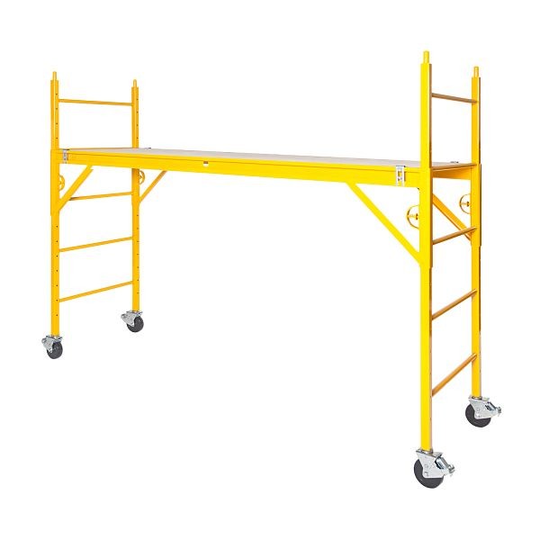 NU-WAVE "Classic" Complete Scaffold With 5 in. Casters, 78" H x 98" L x 29.5" W, 680CL W/PIC-5