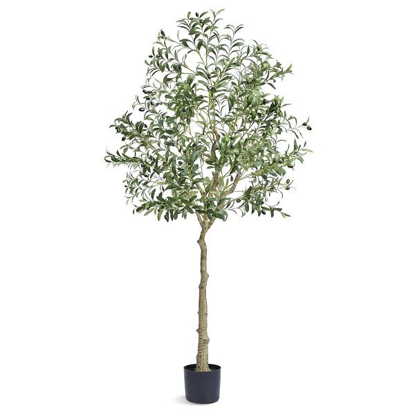 VEVOR Artificial Olive Tree, 6 FT Tall Faux Plant, RZS6FTGLS000VAJSMV0