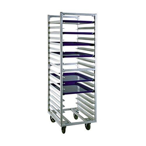 New Age Industrial Roll-In Refrigerator Rack, Open Frame Design, 64" H for 18 pans, 1338