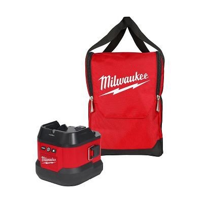 Milwaukee M18 Utility Remote Control Search Light Portable Base with Carry Bag, 49-16-2123B