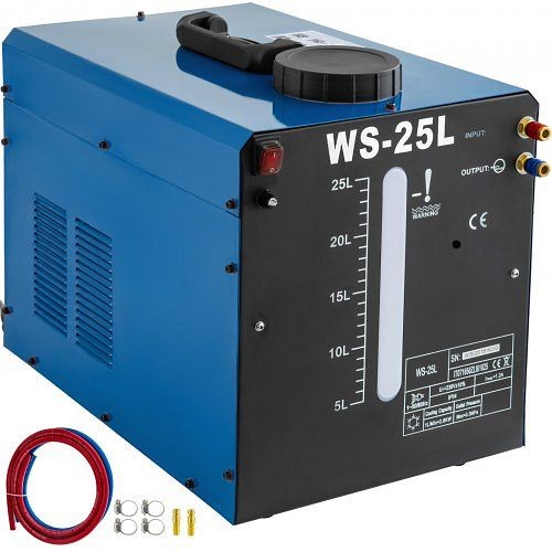 VEVOR Water Cooler Welder 25l 110V Mig Tig Torch Water Cooling System Water Chiller, HJSLJ25L000000001V1