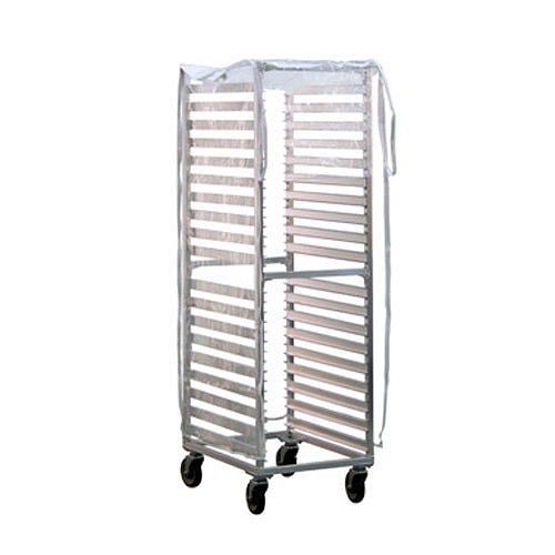 New Age Industrial Rack Cover, Heavy Duty Vinyl, Three Zippers, End and Side-Loading, 1359