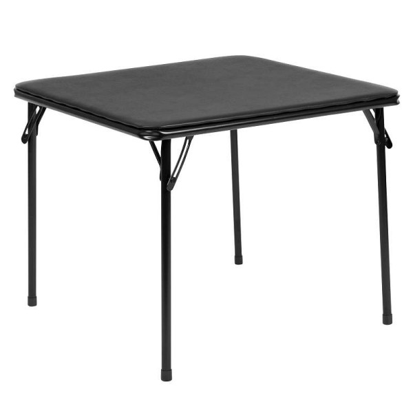 Flash Furniture Mindy Kids Black Folding Table, JB-TABLE-BK-GG