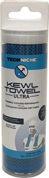 TechNiche Ultra Evaporative Cooling Towel Blue, 10" x 36", 6102-BL