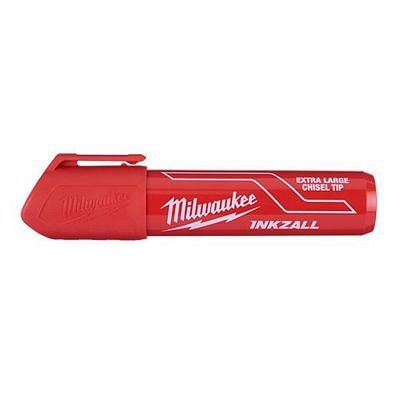 Milwaukee Chisel Tip Red Marker XL, 48-22-3266