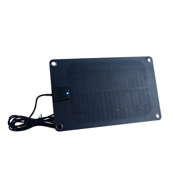 Nature Power 5-Watt Semi-Flex Crystalline Solar Panel and 12-Volt Battery Maintainer, 56802