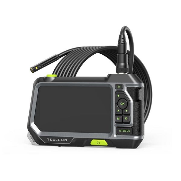 Teslong NTS500 Pro Dual-Lens Inspection Camera with 5-inch HD Screen - 0.31-inch (8.0mm) diameter / 9.8-ft (3 Meters), TSNTS500D8DL3